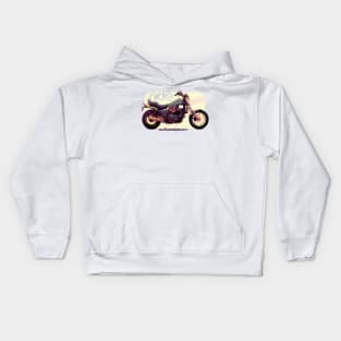 Ride honda magna 86 cyber Kids Hoodie